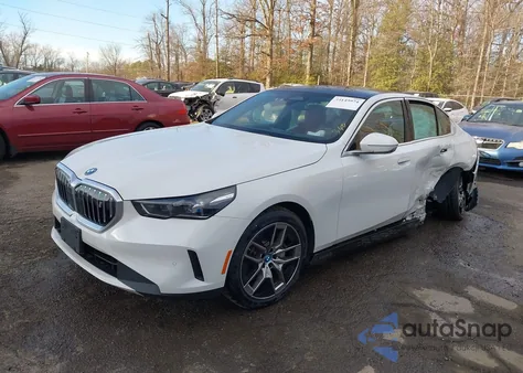 2025 BMW I5 xDrive40 z USA, uszkodzony, nr VIN WBY13HG01SCS56728